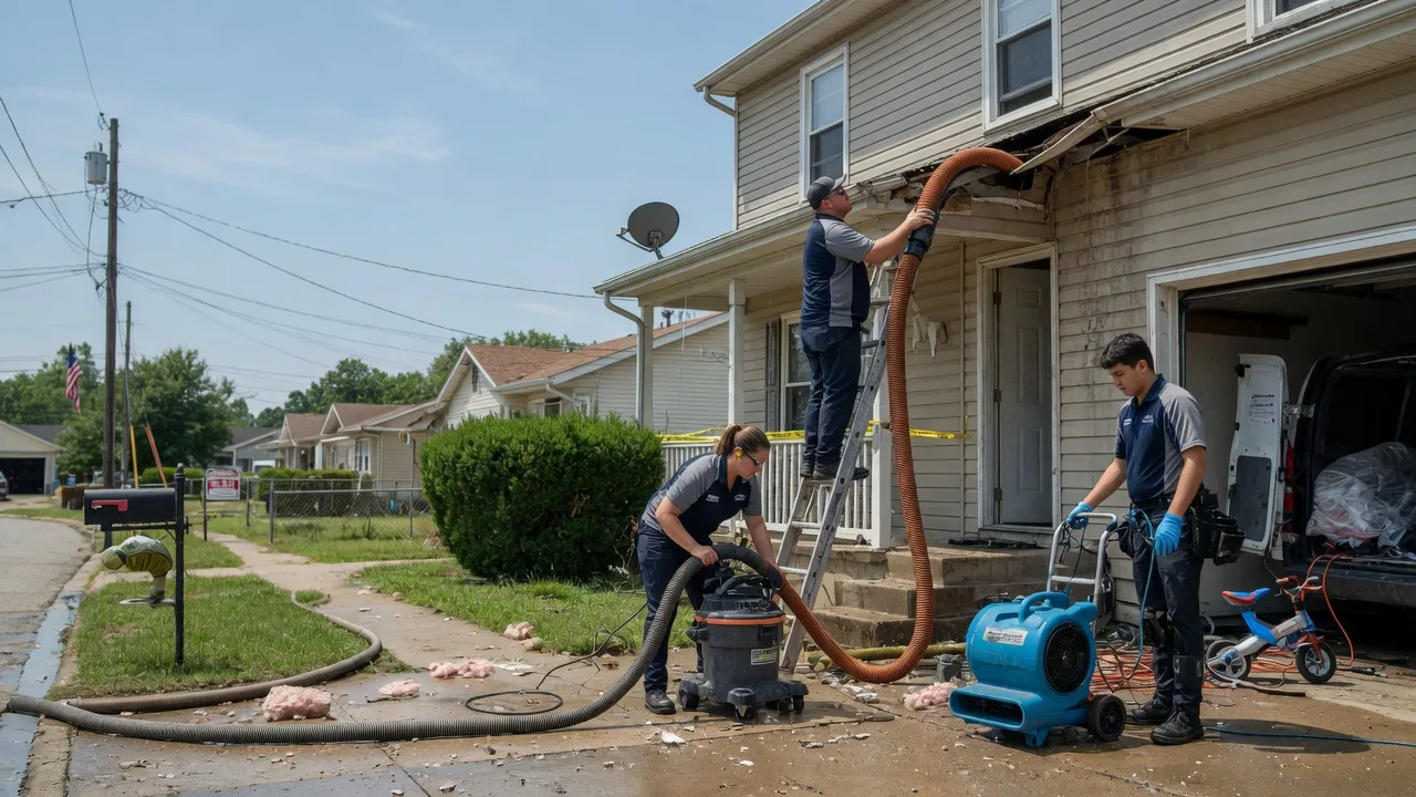 Water Damage Restoration in Hillsboro, IN near me